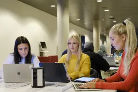 Students at the University of Iceland